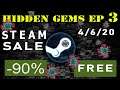 Hidden Gems Episode 3: 7 Games for $6.94 on Steam Sale Perfect for Quarantine Lockdown Covid 19 Free