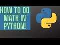 How to Do math in IDLE Python!!
