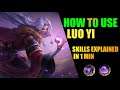 How to use Luo yi | Luo yi tutorial | Mobile Legends
