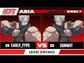 Losers Semifinal Early_Type (Chipp) vs Summit (Chipp) ICFC GGST ASIA: Season 1 Week 7