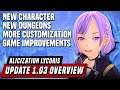 NEW Update! Game Improvements, New Dungeons & More Customization Options - Alicization Lycoris