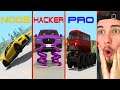 NOOB vs. PRO. HACKER CHALLENGE 3 (BeamNG Drive)