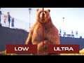 Planet Zoo - Low vs Ultra Graphics [Gameplay Comparison]