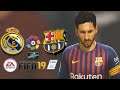 Real Madrid Vs FC Barcelona El Clasico FIFA 19 || PC Gameplay Full HD 60 FPS