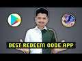 I am Using this best redeem code earning app | Instant withdrwal | No invest