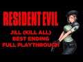 Resident Evil (Jill/Best Ending) Kill All (Full Playthrough) | LeviTheRelentless