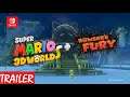 SUPER MARIO 3D WORLD + BOWSER'S FURY Announcement Trailer (Nintendo Switch)