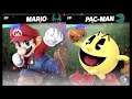 Super Smash Bros Ultimate Amiibo Fights  – Request #18030 Mario vs Pac Man