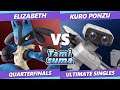 TAMISUMA 182 Quarterfinals - Elizabeth (Lucario) Vs. Kuro Ponzu (ROB) Smash Ultimate SSBU