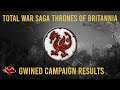 Total War Saga: Thrones of Britannia - Gwined Campaign Results