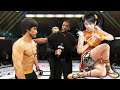UFC 4 | Bruce Lee vs. Ling Xiaoyu (Tekken) REMATCH (EA Sports UFC 4)