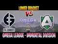 WR Arcana Crash EG vs Alliance Game 1 | Bo3 | OMEGA League Immortal Division | DOTA 2 LIVE