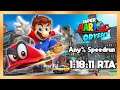 Any% Speedrun - 1:18:11 RTA - Super Mario Odyssey