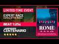 Asphalt 9 [Touchdrive] | Expert Race ROME | Beat 1.25s with LAMBORGHINI CENTENARIO