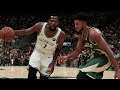 Brooklyn Nets vs Milwaukee Bucks | NBA Playoffs Game 3 Full Game Highlights 6/10  - (NBA 2K21)