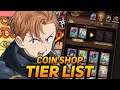 Coin Shop TIER LIST! Which Units To BUY FIRST! | 7 Deadly Sins Grand Cross