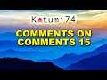 Comments on Comment 15
