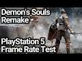 Demon's Souls PS5 Frame Rate Test