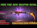 Free Fire New Weapon Royale 1 Spin Tricks |Parafal New Weapon Royale 1 Spin Tricks | Today New Gun