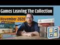 Games Leaving My Collection: November 2020 Update
