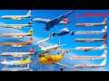 GTA V: Boeing 707-300 Airplanes Best Extreme Longer Crash and Fail Compilation