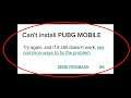 How To Fix Can't Install PUBG Mobile Error On Google Playstore Android & Ios - Cannot Install App