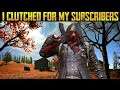 I CLUTCHED TO GET MY SUBSCRIBERS A CHICKEN DINNER - PUBG PS4 GAMEPLAY