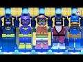 LEGO Batman Movie - Batman, Batgirl, Robin, Kimono Batman and Scuba Batman
