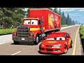 Life is a Highway / Cars movie remake - BeamNG.drive #shorts