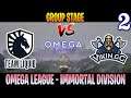 Liquid vs Vikin.gg Game 2 | Bo3 | Groupstage OMEGA League Immortal Division | DOTA 2 LIVE