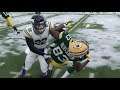 Madden 20 Gameplay Minnesota Vikings vs Green Bay Packers (Madden NFL 20 Snow Gameplay)