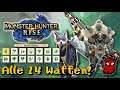 Monster Hunter Rise: Alle 14 Waffen | Welche ist die Richtige für euch? | Gameplay [Deutsch German]