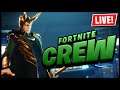 NEW 'LOKI' JULY FORTNITE CREW PACK OUT NOW!! || FORTNITE SQUADS LIVE