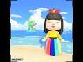 quillson is chilling on top of a floatie in happy home paradise
