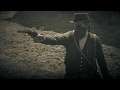 RDR2: Jesse James has a shoot-out with the law.
