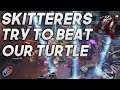 Skitterers Try to Break Our Turtle! Halo Wars 2