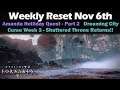 Weekly Reset Nov 6th - Shattered Throne Returns, New Master Ives Quest Step, Dreaming City Week 3