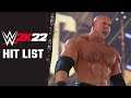 WWE 2K22 Top-10 Hit List of Features and Innovations