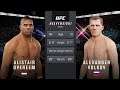 Alistair Overeem Vs. Alexander Volkov : UFC 4 Gameplay (Legendary Difficulty) (AI Vs AI) (PS4)