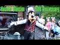 Bat Costumed Goofy Character Fun at The Haunted Mansion 50th Anniversary, Walt Disney World