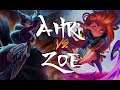 CLEANSE PLAYS! - AHRI vs Zoe - League of Legends Commentary