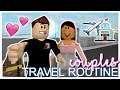 Couples Traveling Routine 2019 | Roblox Bloxburg | Sunset Safari