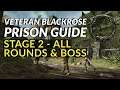 Elder Scrolls Online | Blackrose Prison Guide Stage 2 all rounds + boss | Hall of beasts