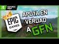 GeForce NOW tiene el apoyo REAL de EPIC GAMES. De poco a poco, su launcher se hace más presente.