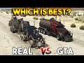 GTA 5 CERBERUS VS REAL WAR RIG : WHICH IS BEST?