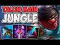 HE'S DOMINATING CHALLENGER WITH BUFFED TALON JUNGLE | CHALLENGER TALON JUNGLE GAMEPLAY | 11.18 S11