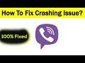 How To Fix "Viber Messenger" App Keeps Crashing Problem Android - Viber Messenger App Crash Issue