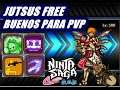 Jutsus Free Recomendados Para PvP - Ninja Saga