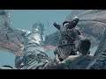 Kratos Fights Baldur on Dragon Scene - God of War PS5
