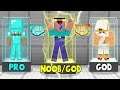 Minecraft NOOB vs PRO vs GOD :TRANSFORMATION OF NOOB TO GOD in Minecraft | Animation
